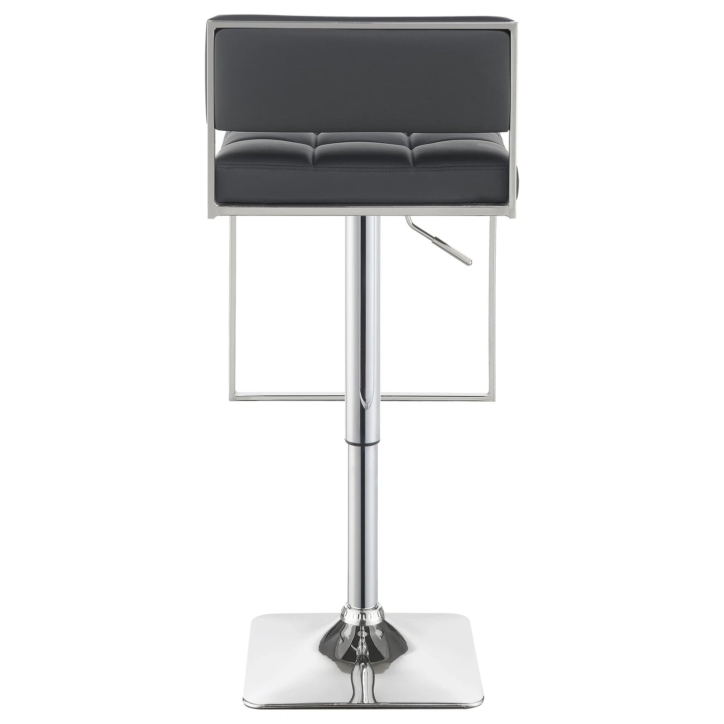 Adjustable Gray Bar Stool