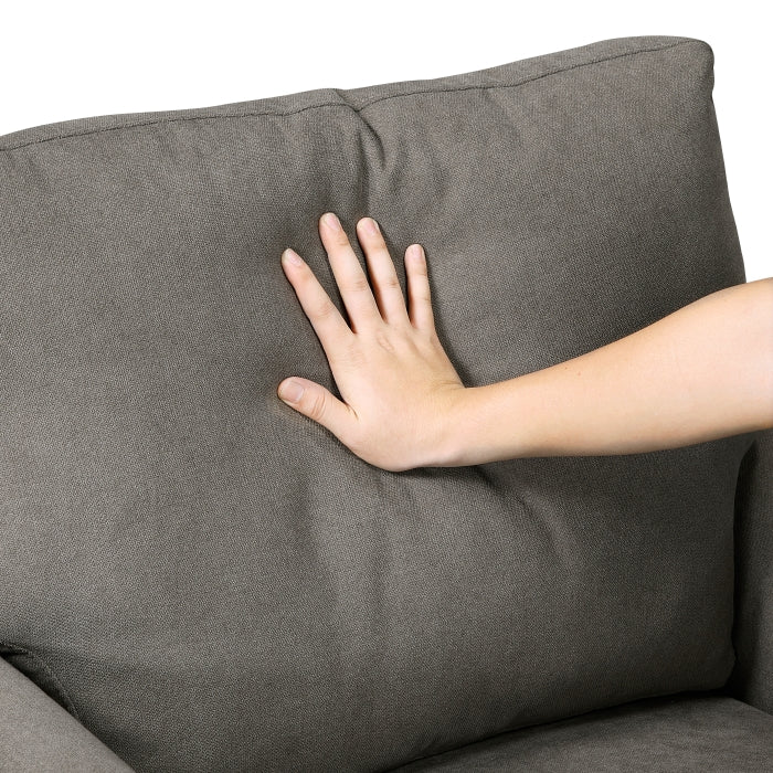 Gray Love Seat
