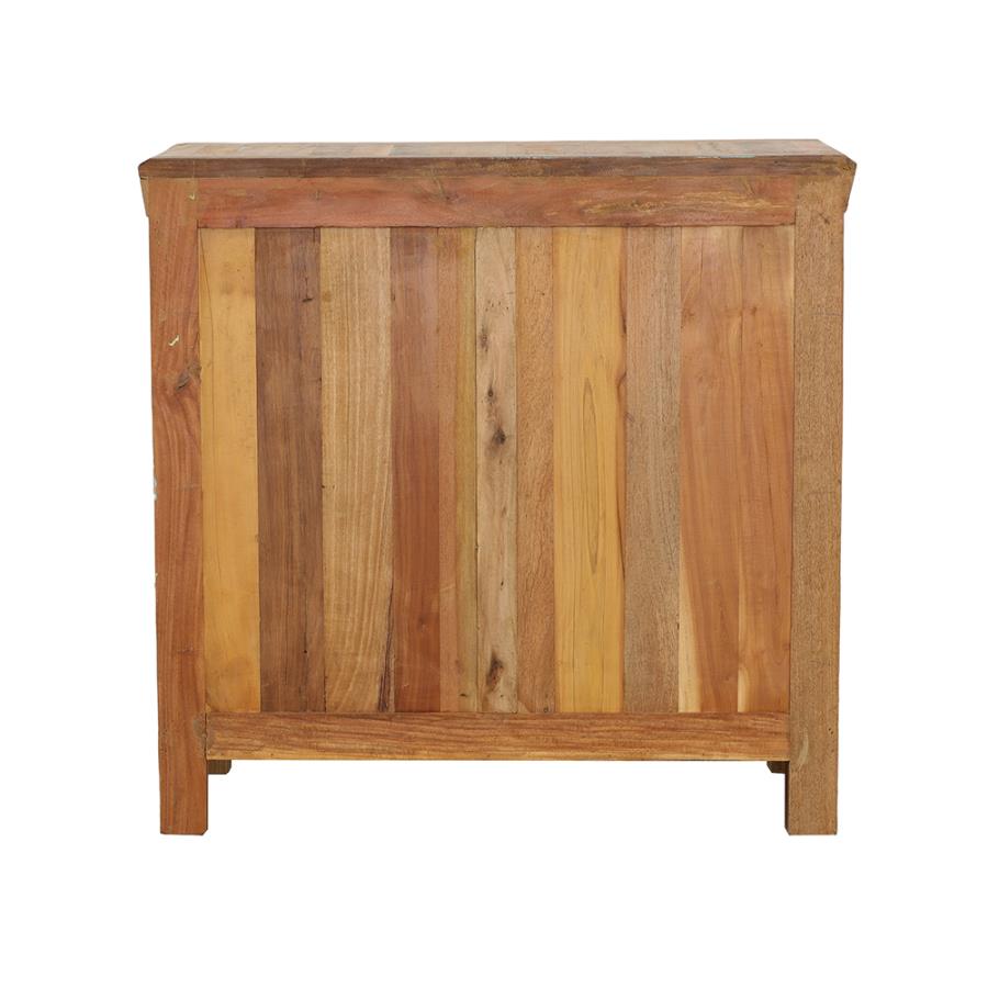 Rustic Reclaimed Wood Accent Cabinet