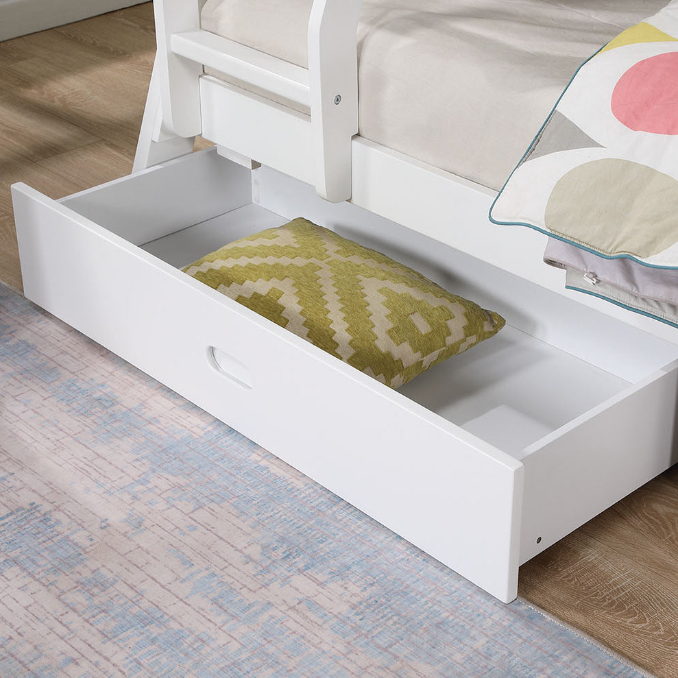 Twin Over Full Bunk Bed with Storage Drawers