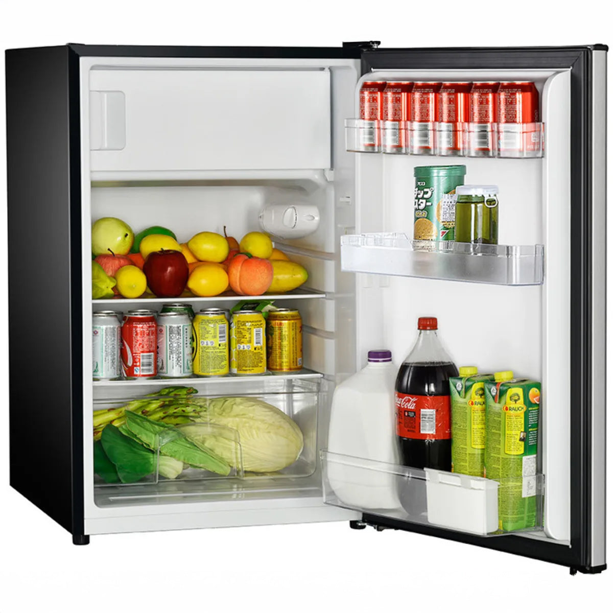 Stainless Steel Mini Fridge 4.5 CU. FT.