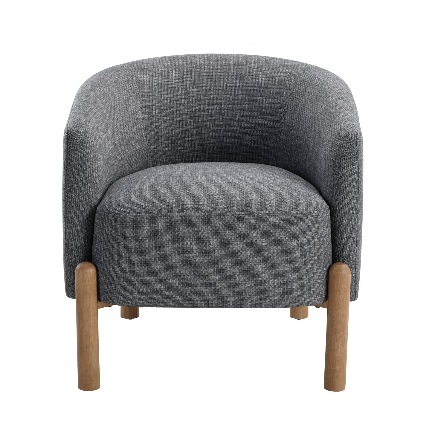 Textured Barrel Accent Chair