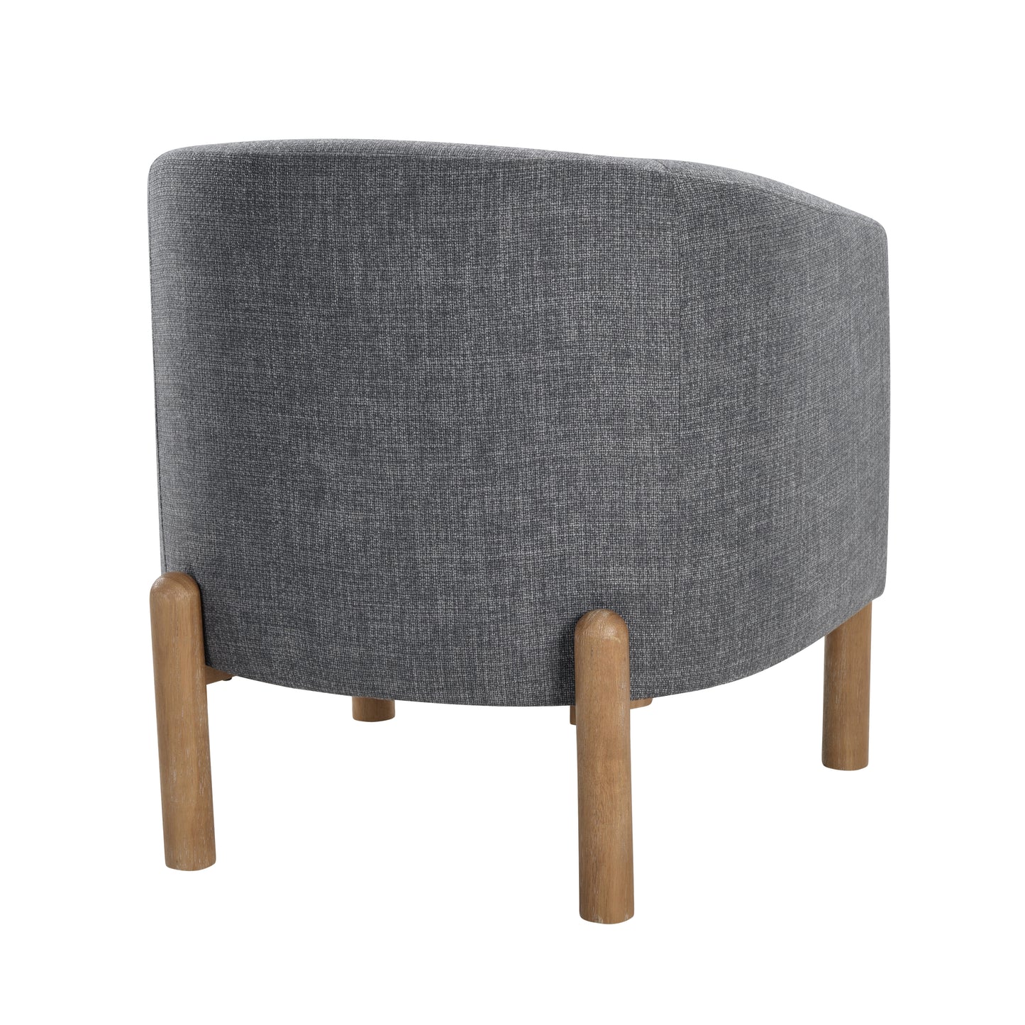 Textured Barrel Accent Chair