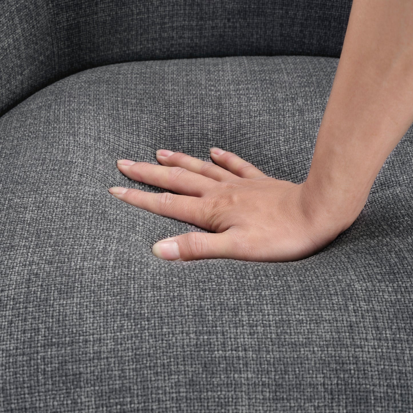 Textured Barrel Accent Chair