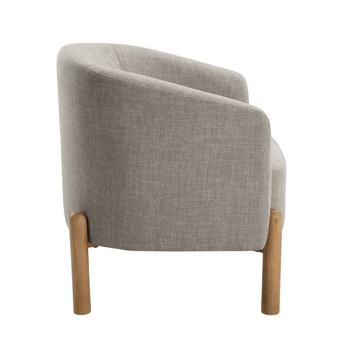 Textured Barrel Accent Chair