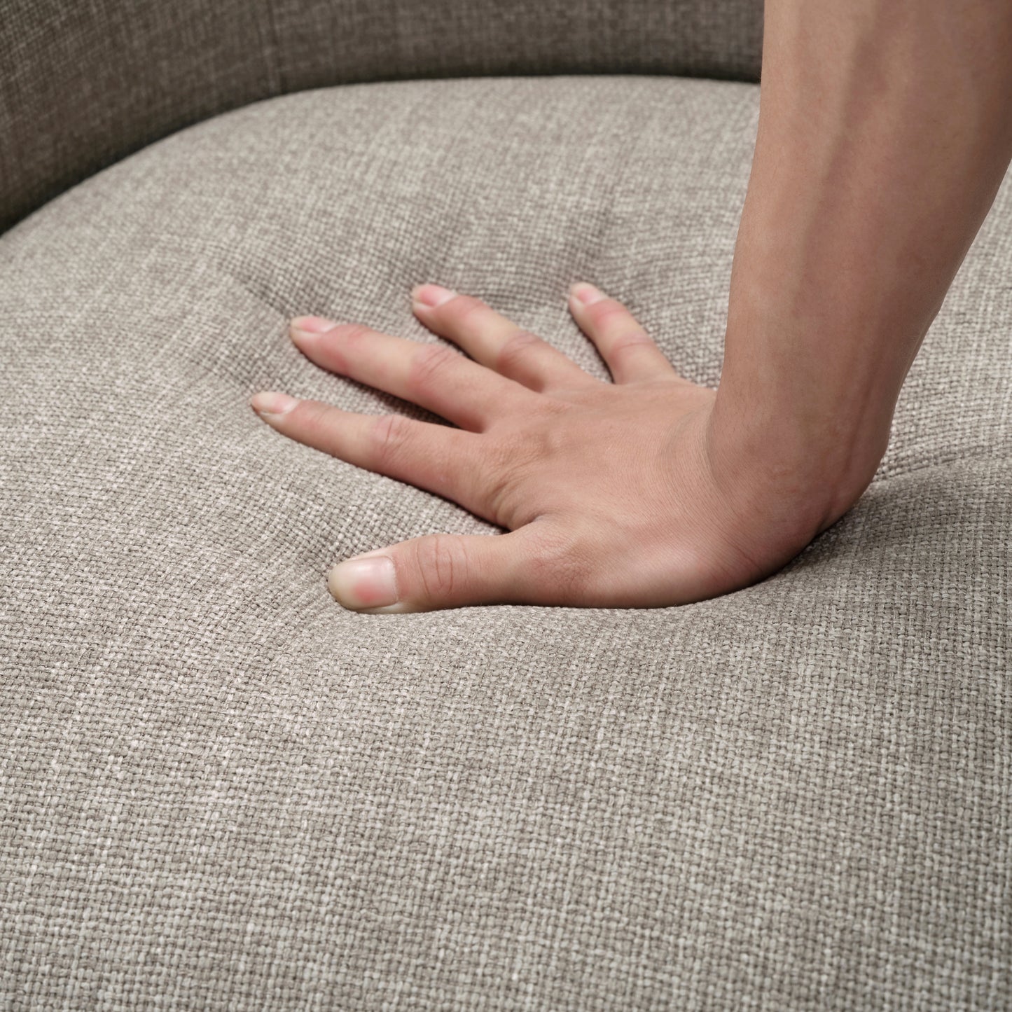 Textured Barrel Accent Chair