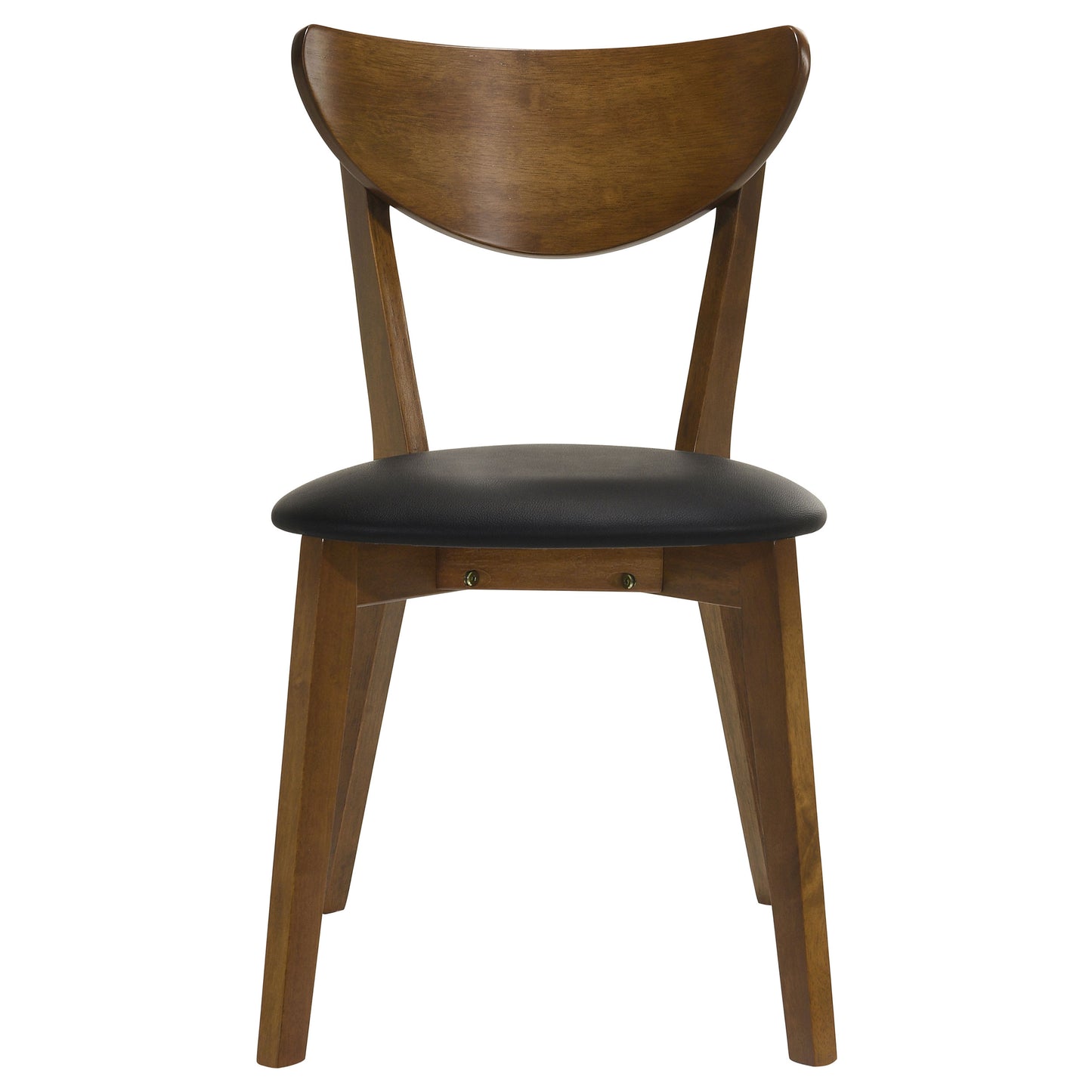 5 PC Dark Walnut Mid-Century Dining Set
