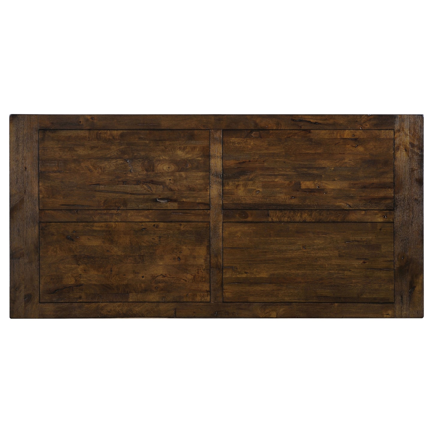 Rustic Golden Brown 7 PC Dining Set