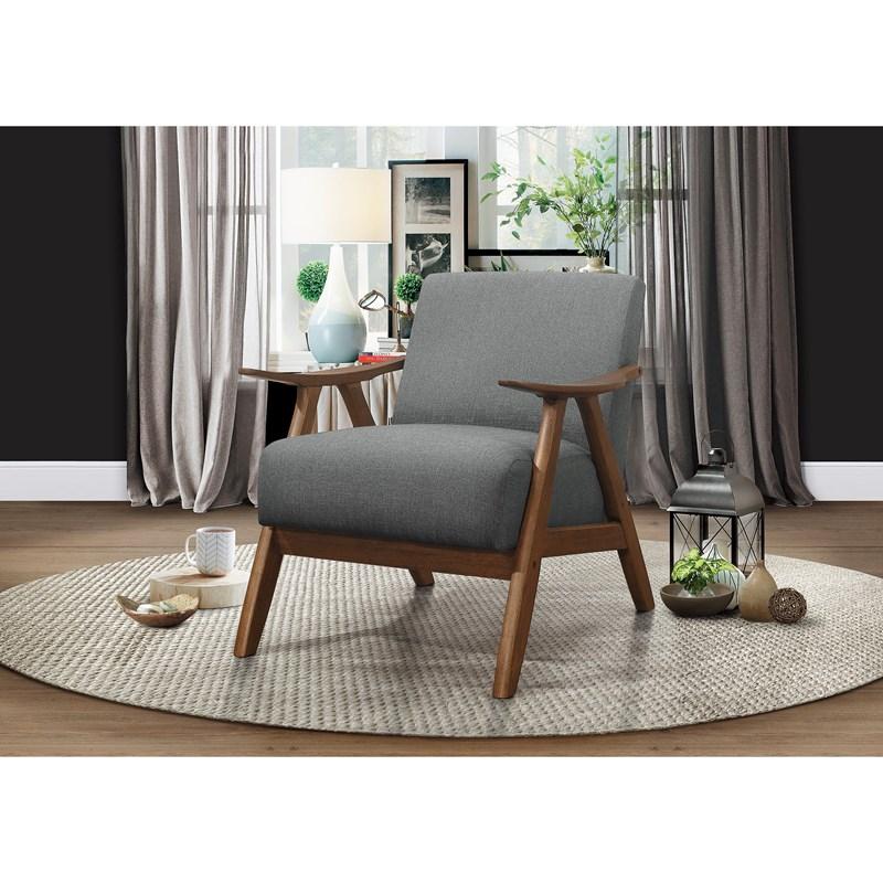 Gray Accent chair