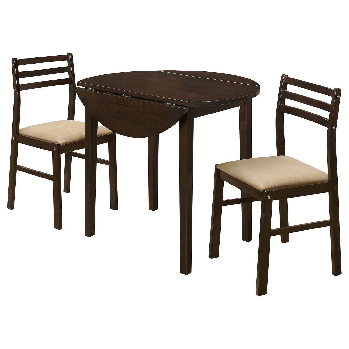 Small 3 Piece Drop Leaf Dining Set