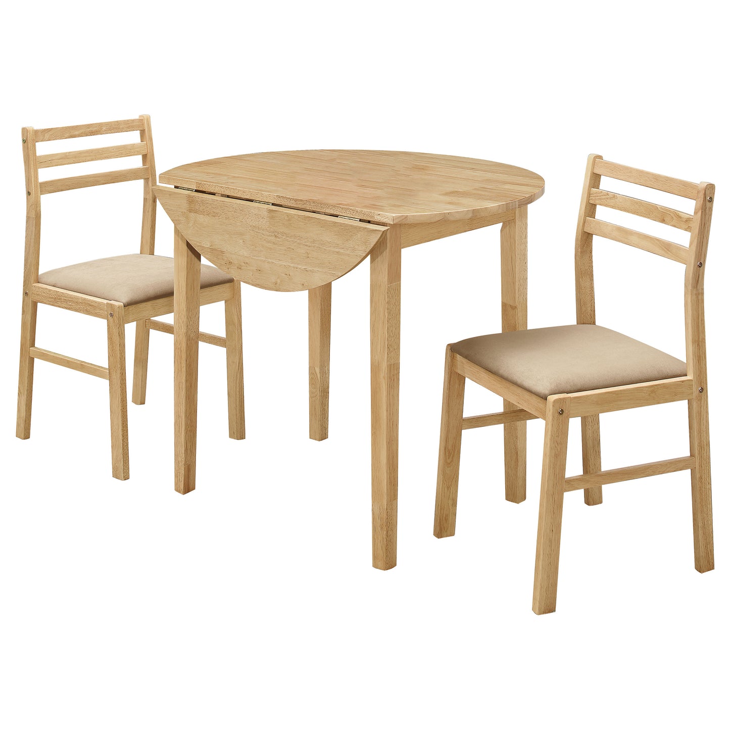 Small 3 Piece Drop Leaf Dining Set