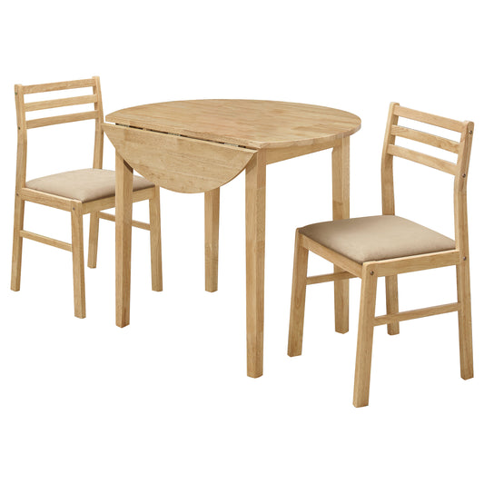 Small 3 Piece Drop Leaf Dining Set