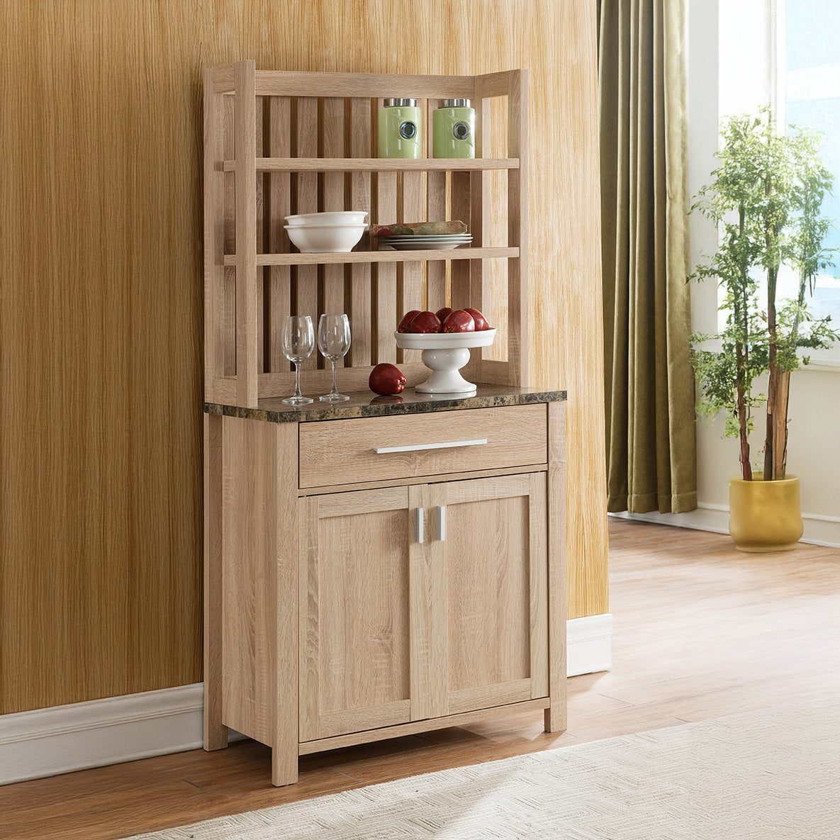 Weathered Kitchen Cabinet