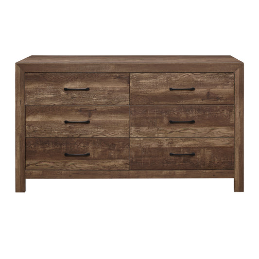6-Drawer Bedroom Dresser with Dovetail Drawers