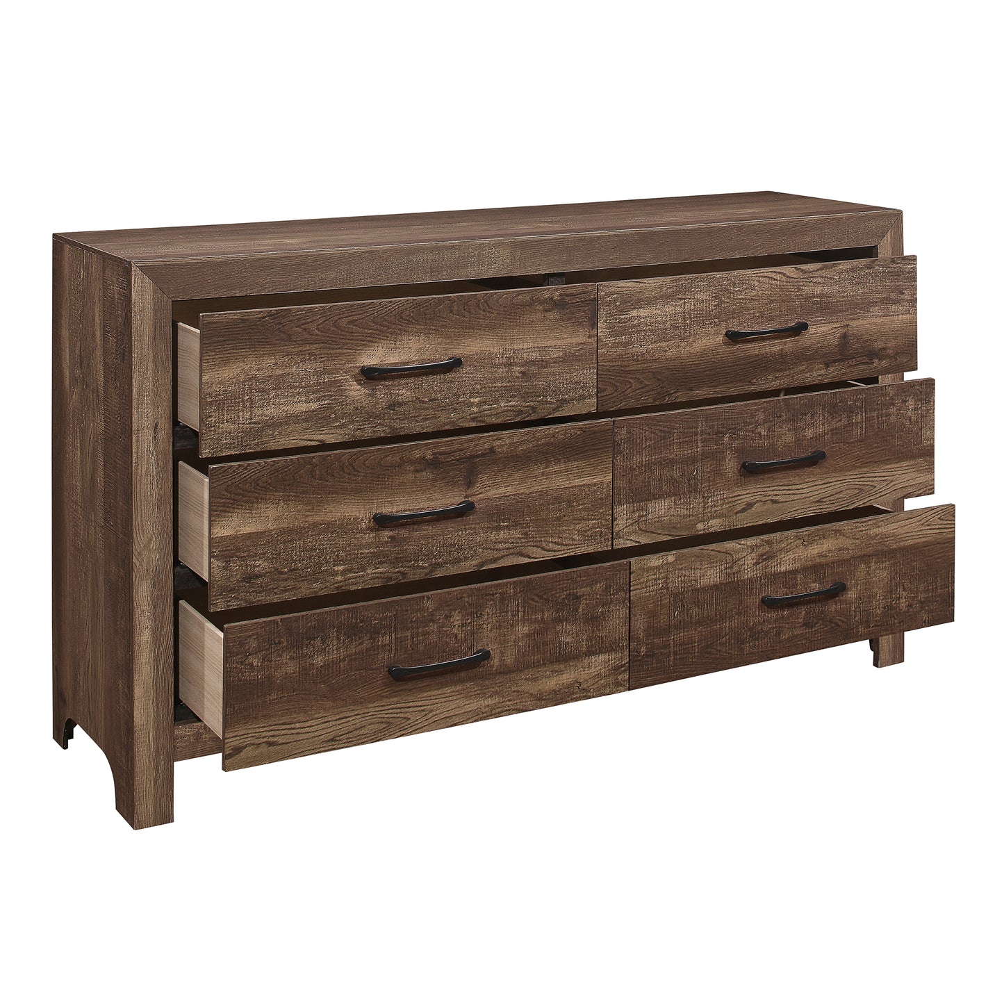 6-Drawer Bedroom Dresser with Dovetail Drawers