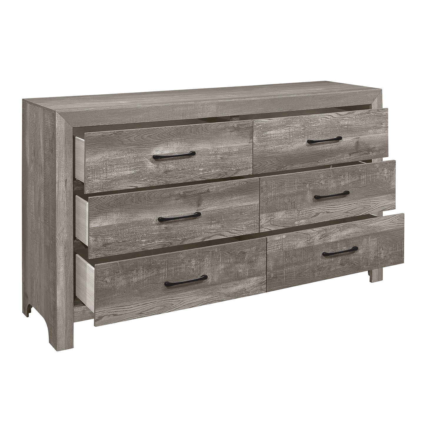 6-Drawer Bedroom Dresser with Dovetail Drawers