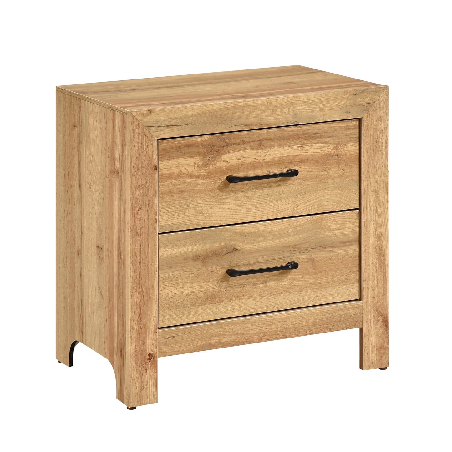 5-Piece Bedroom Set in Natural Oak Finish