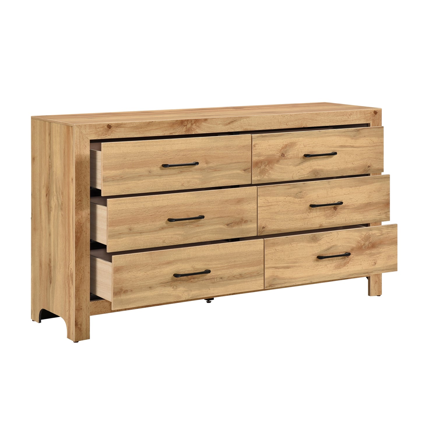 6-Drawer Bedroom Dresser with Dovetail Drawers