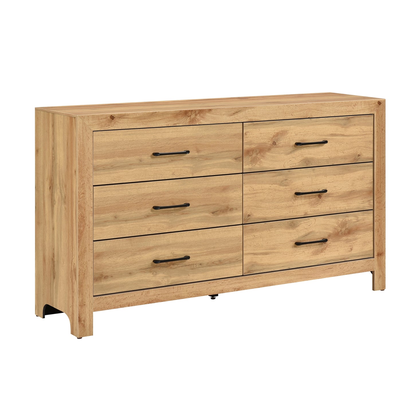 6-Drawer Bedroom Dresser with Dovetail Drawers