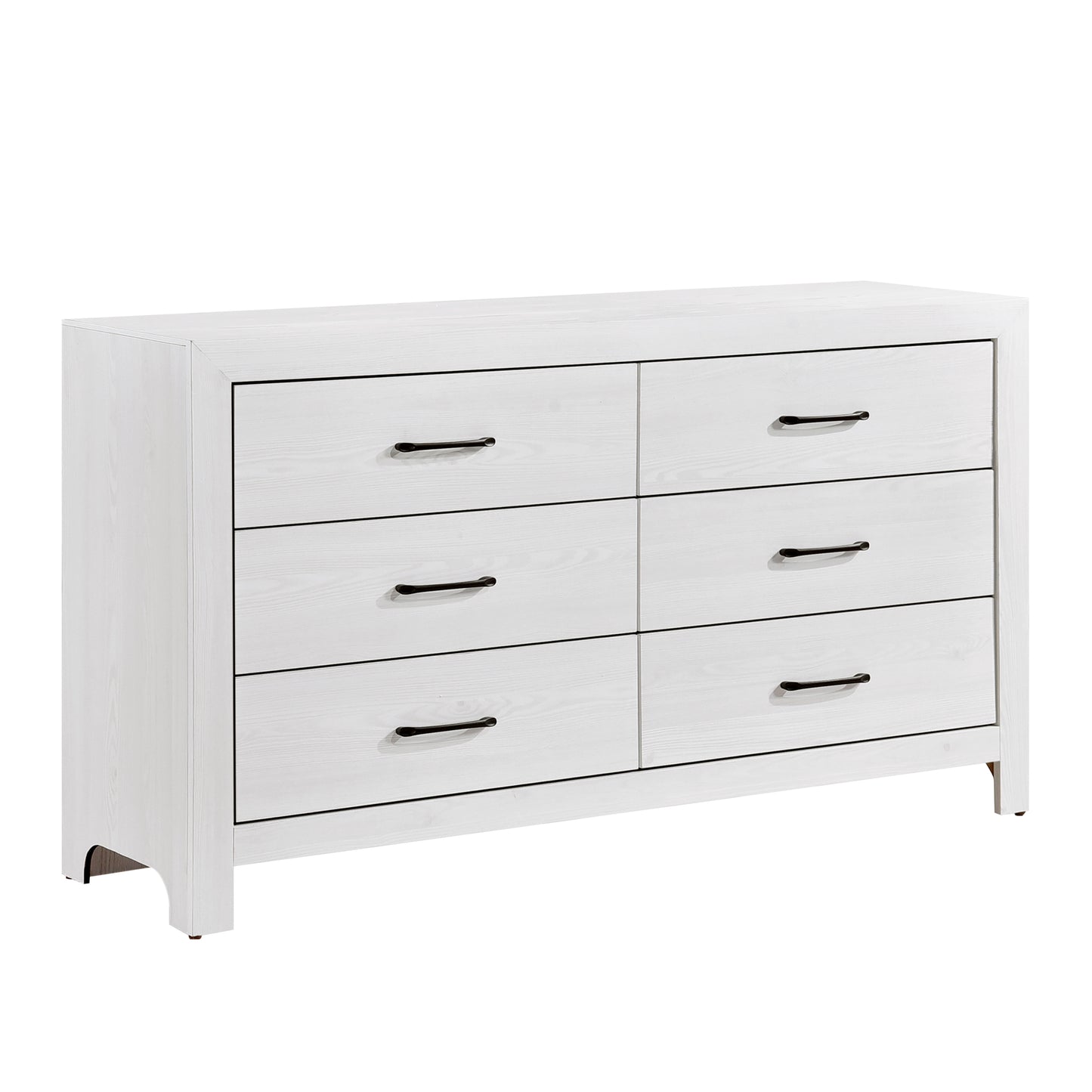 6-Drawer Bedroom Dresser with Dovetail Drawers