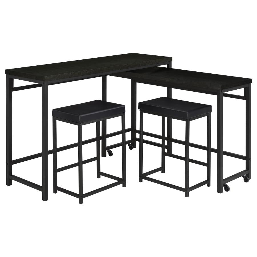 4PC  Multipurpose Counter Height Table Set