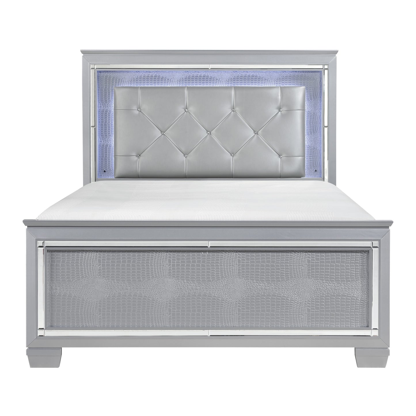 5 PC LED Glam Bedroom Set