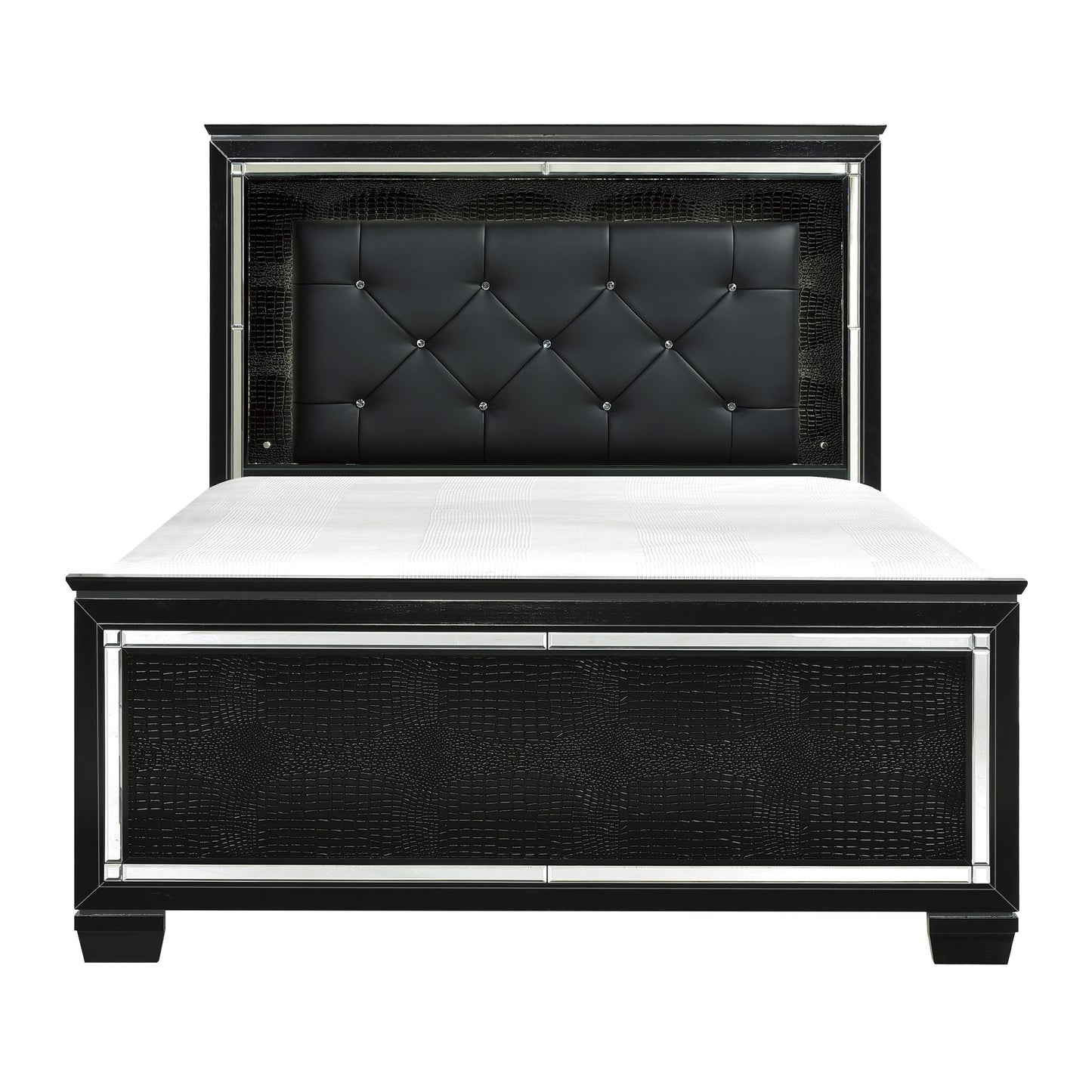 5 PC LED Glam Bedroom Set