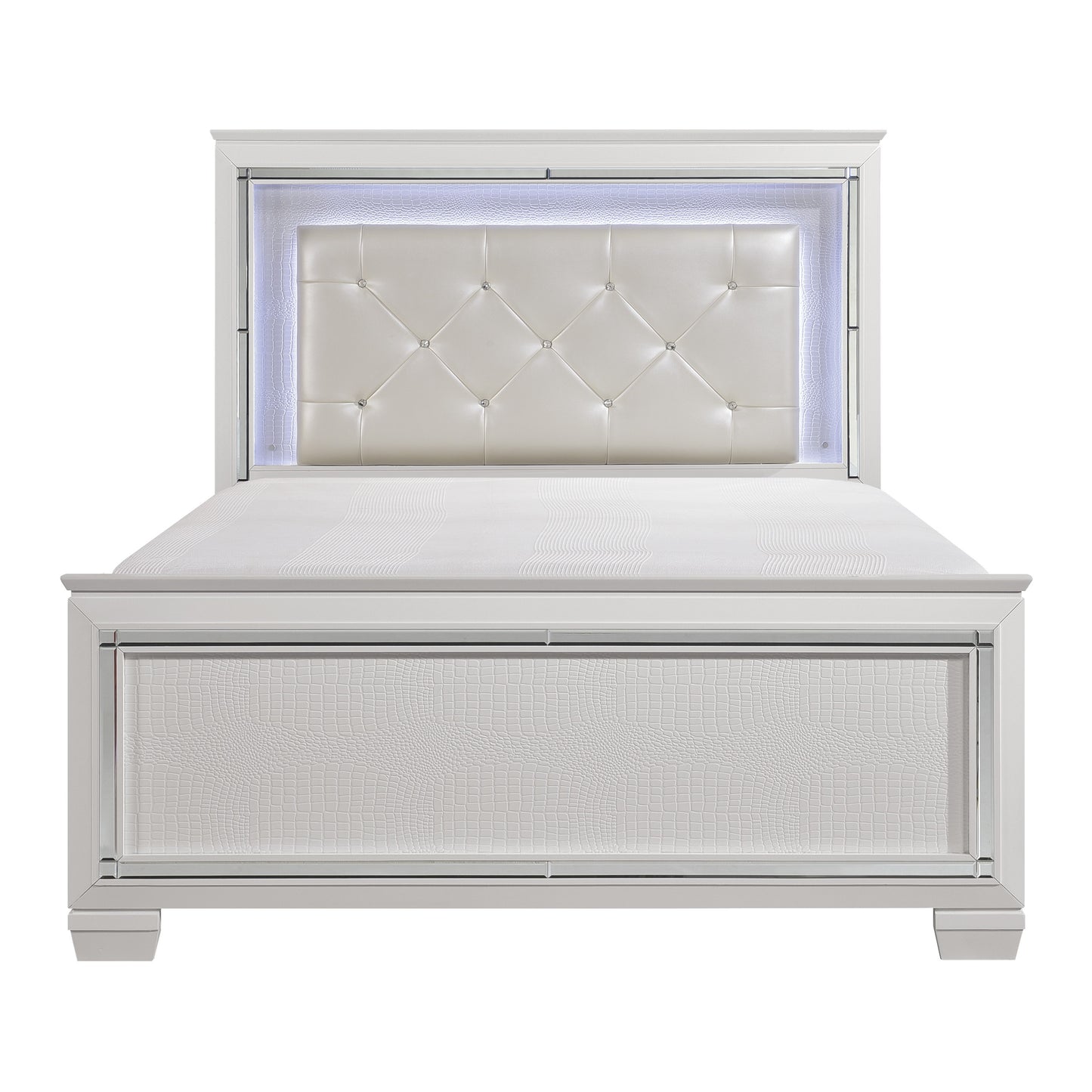 5 PC LED Glam Bedroom Set