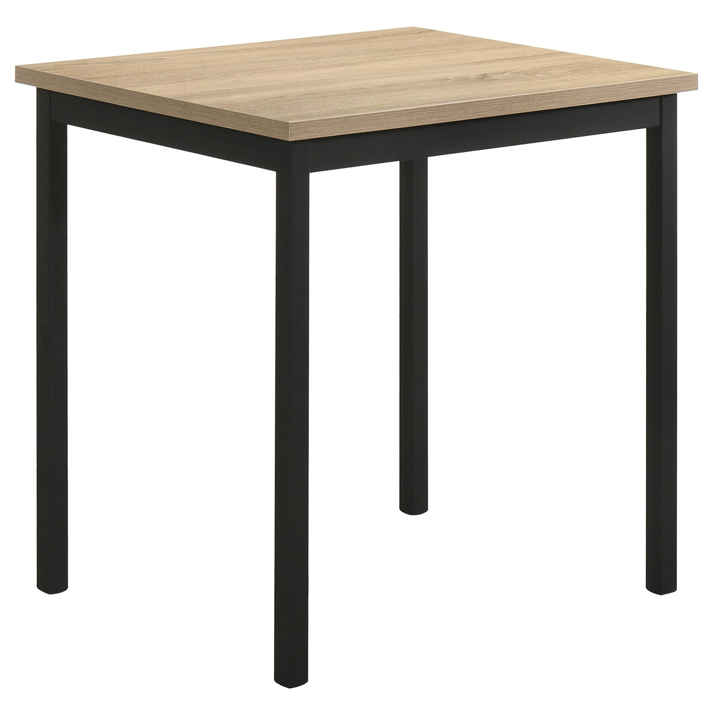 Contemporary 5PC Dining Set with Greige Oak Top