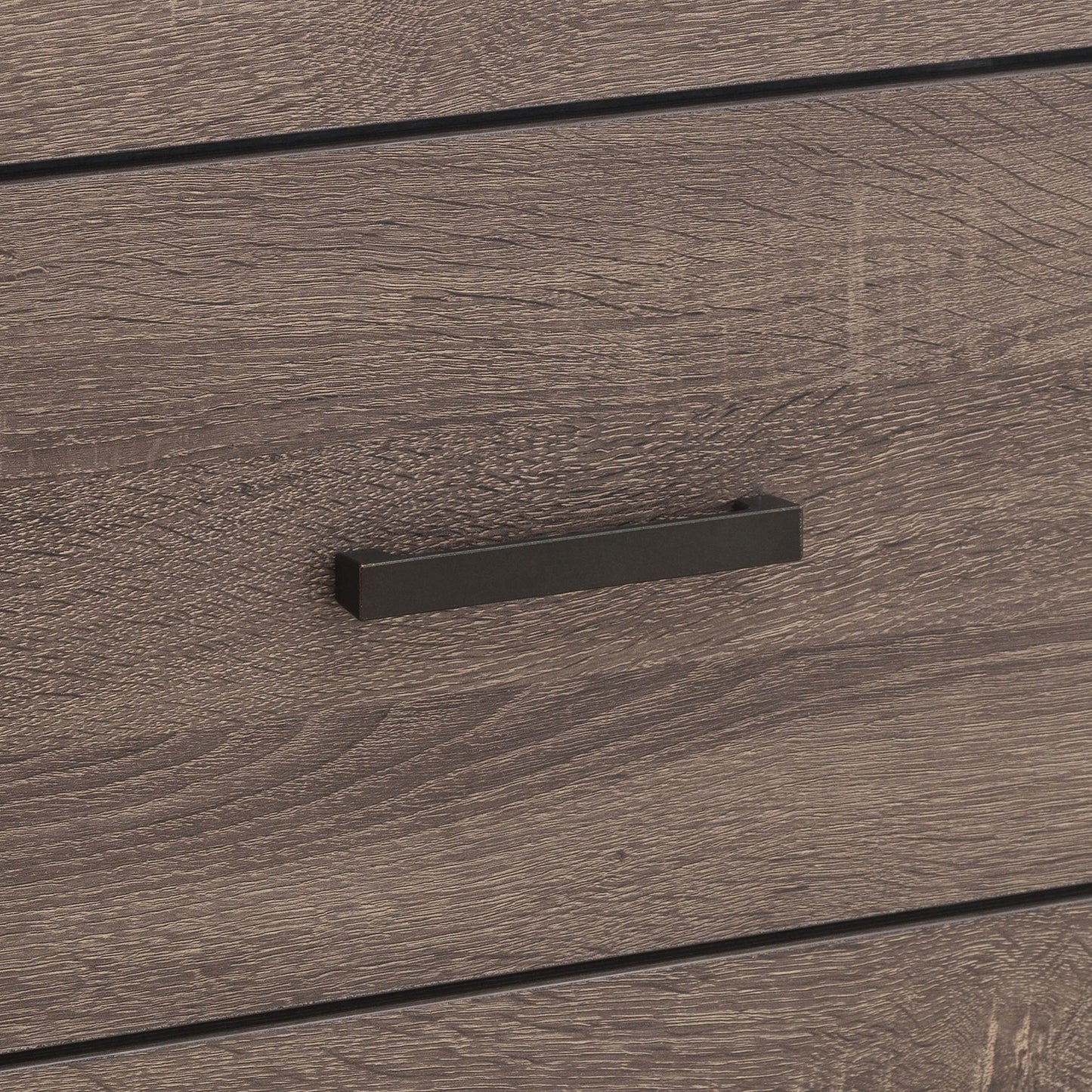 Storage Platform Bed with Slatted Headboard