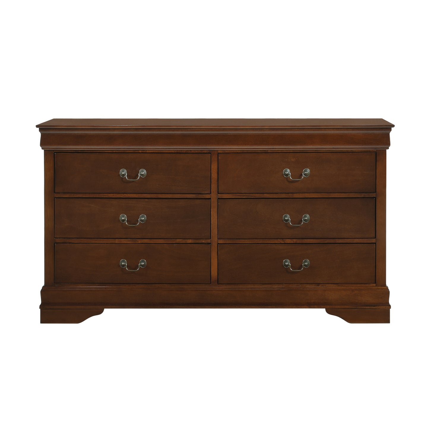Traditional 6 Drawer Dresser