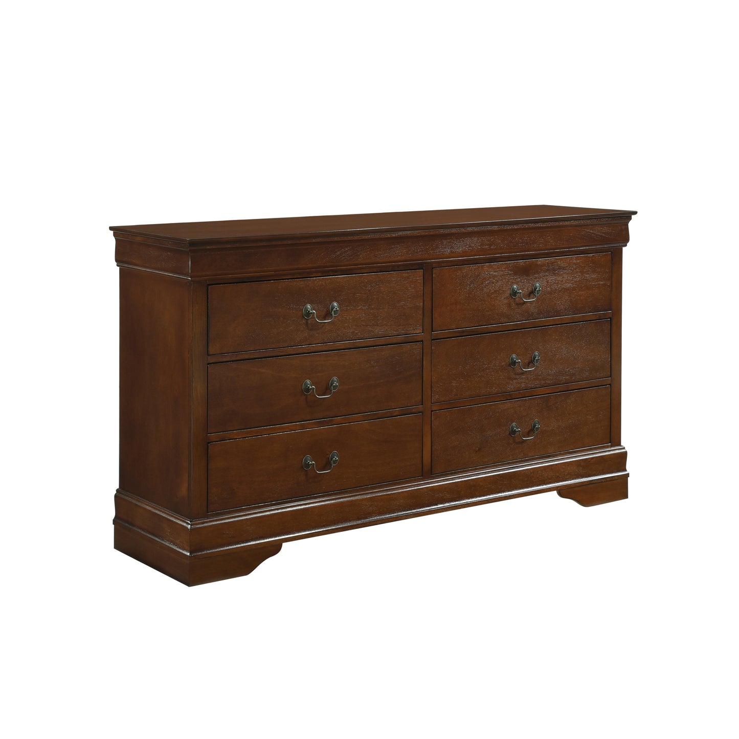 Traditional 6 Drawer Dresser