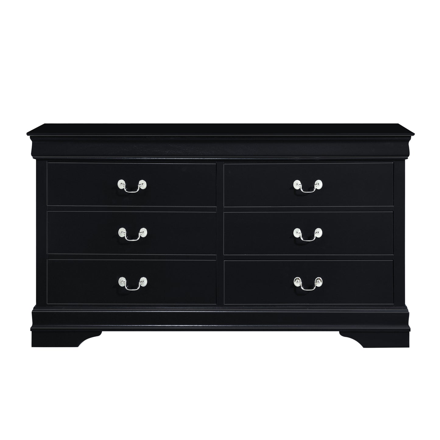 Traditional 6 Drawer Dresser