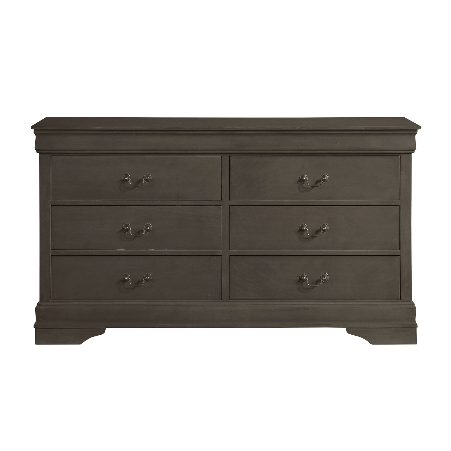 Traditional 6 Drawer Dresser