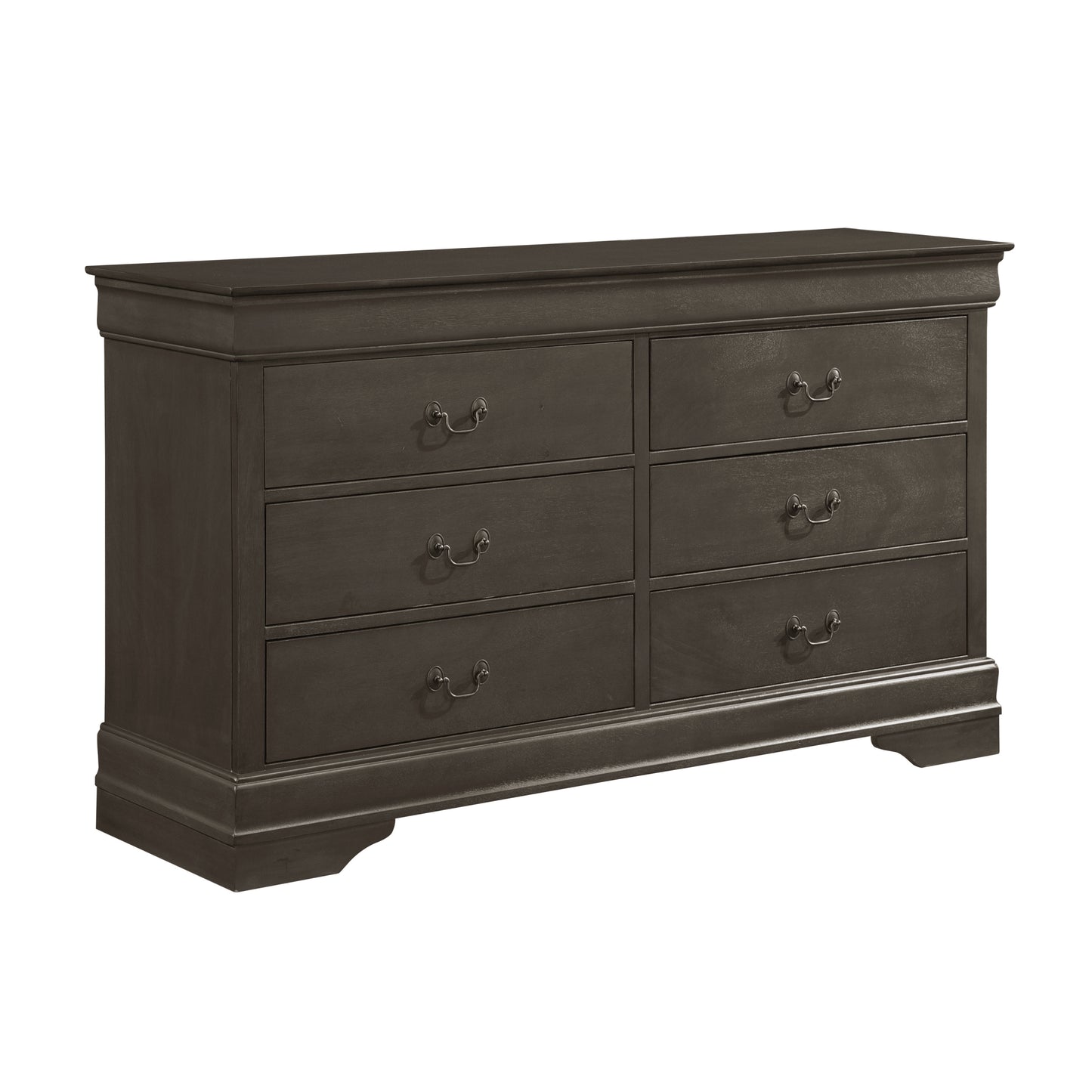 Traditional 6 Drawer Dresser