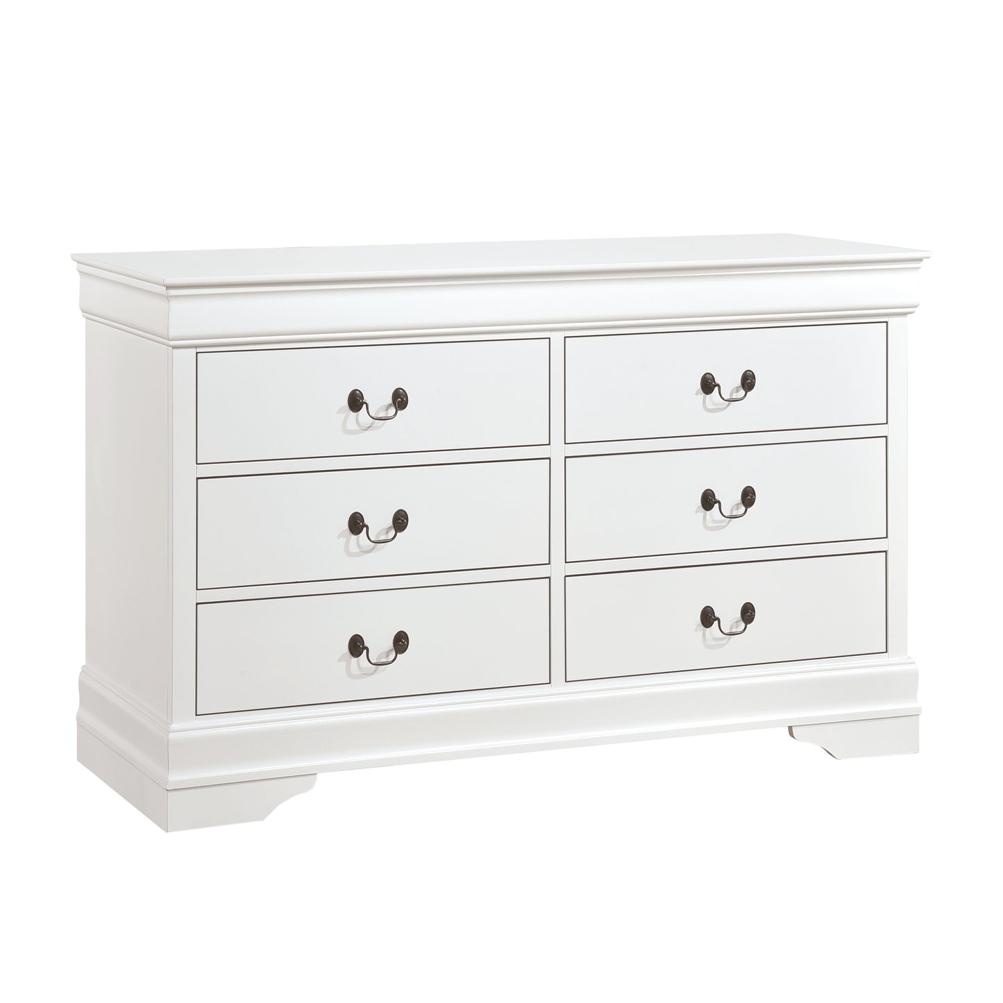 Traditional 6 Drawer Dresser
