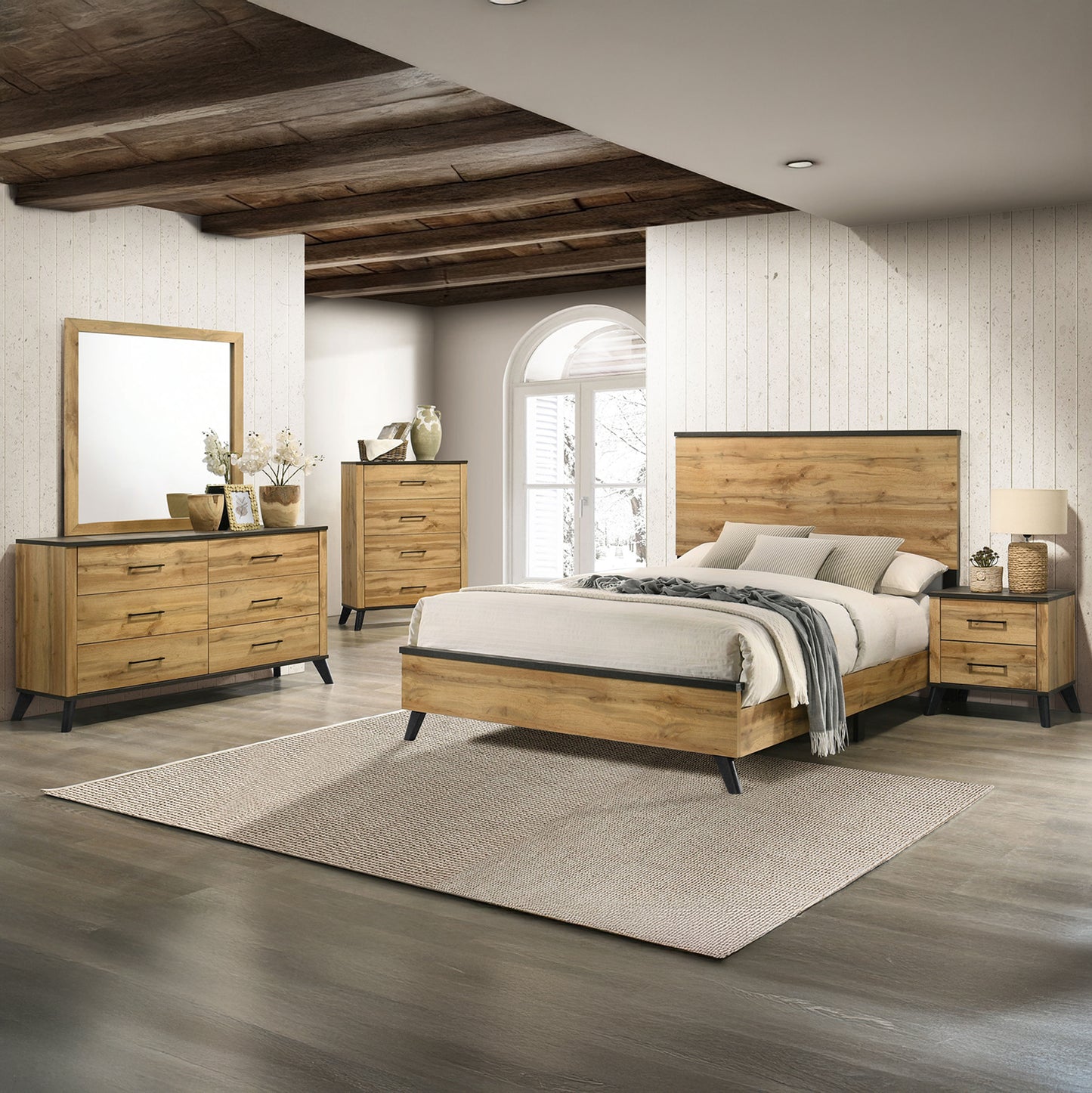 Alder Ridge 5 Piece Bedroom Set