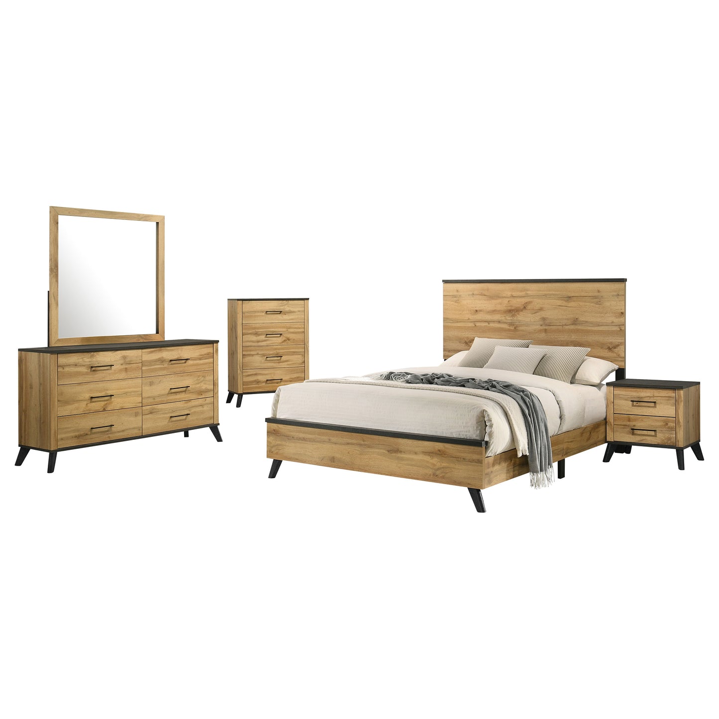 Alder Ridge 5 Piece Bedroom Set