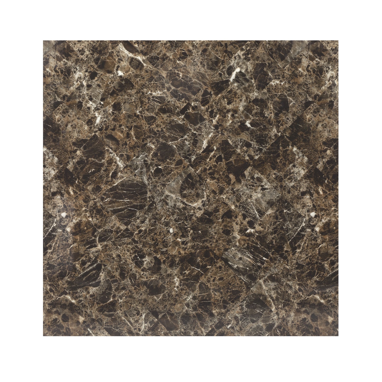 5-Piece Counter Height Hued Faux Marble Set