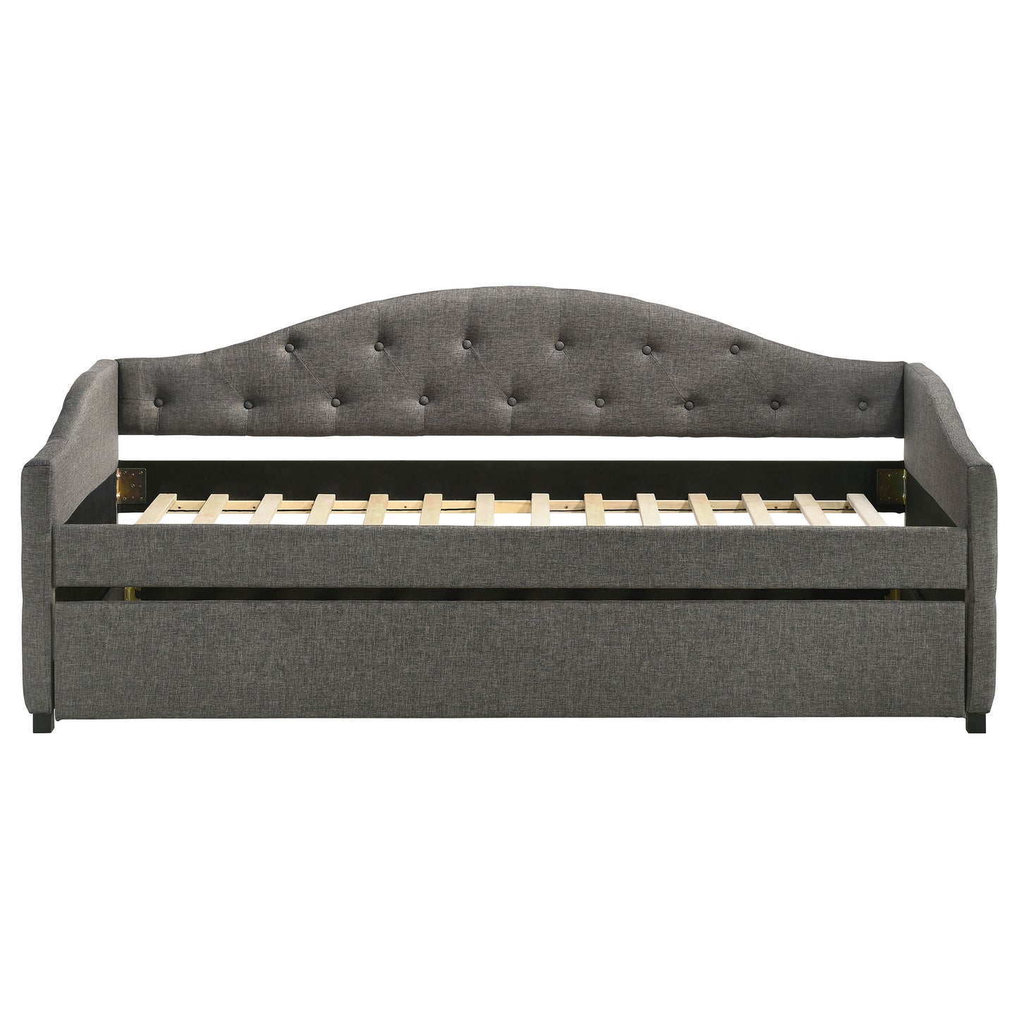 Gray Upholstered Twin Daybed