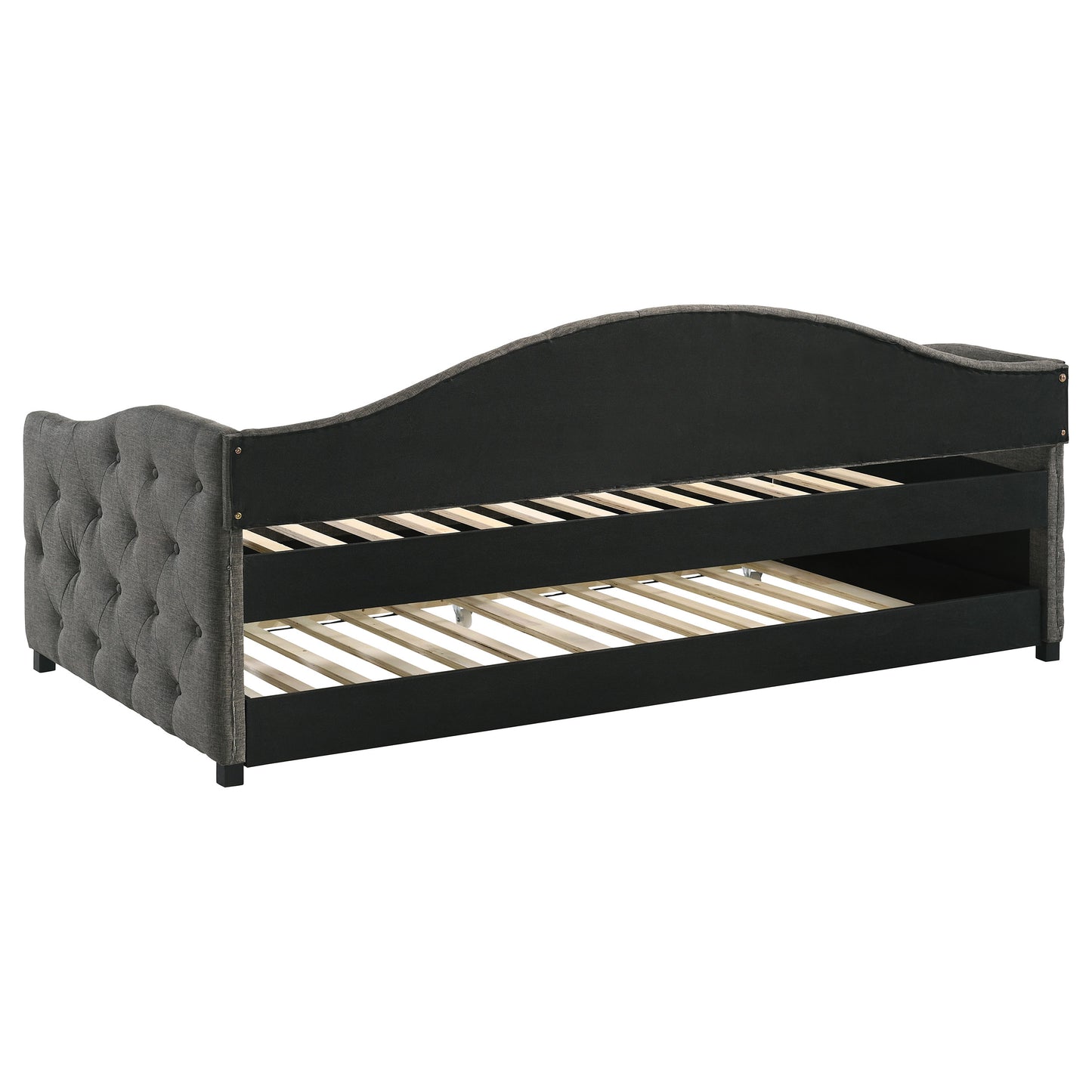 Gray Upholstered Twin Daybed