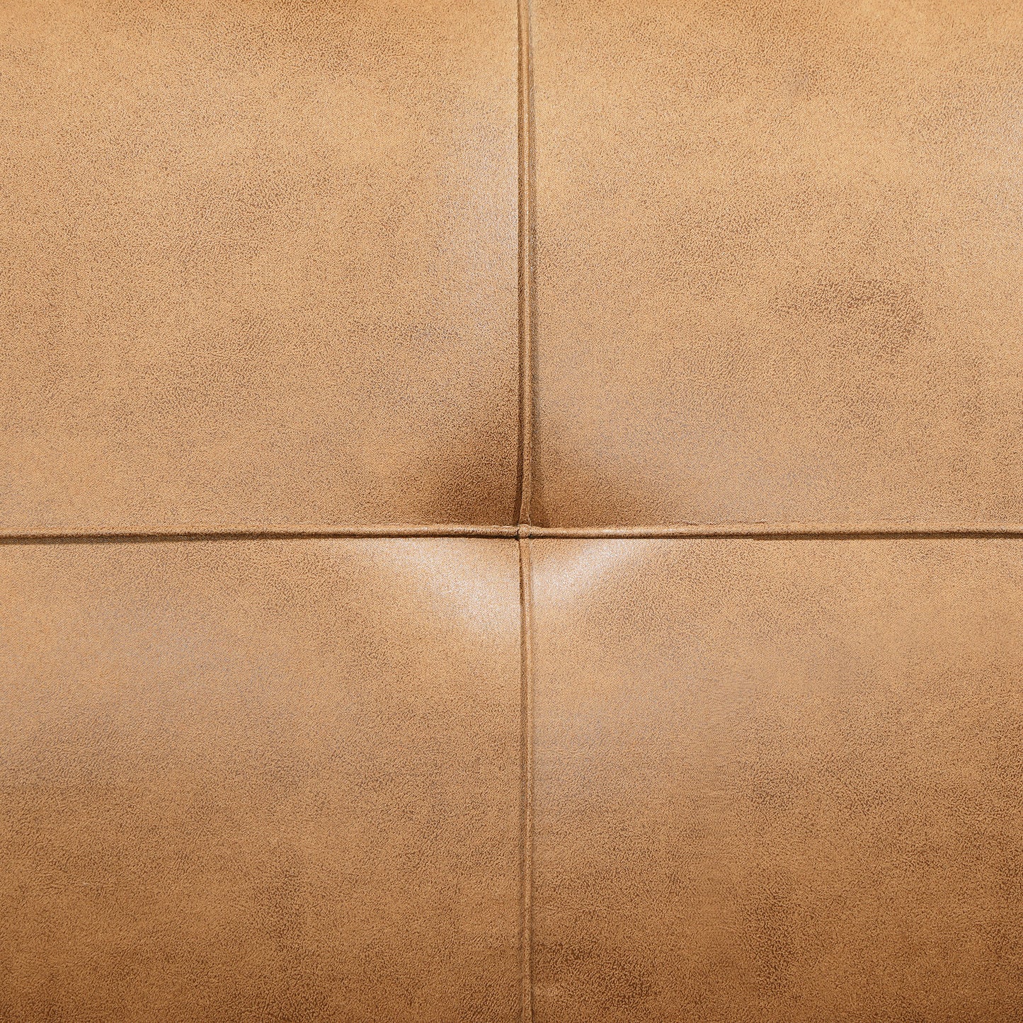 Faux Leather Upholstered Tufted Convertible Sofa Bed