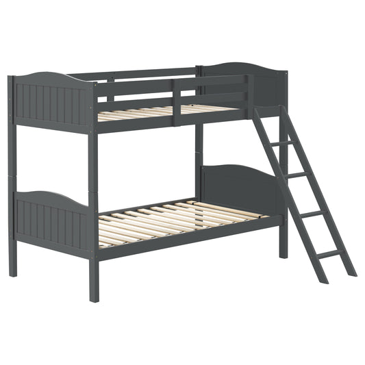Gray Twin Bunk Bed