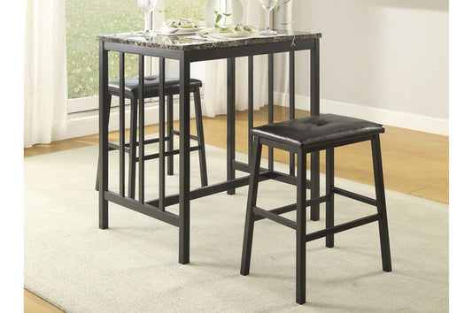 Dining Set 3-Pc