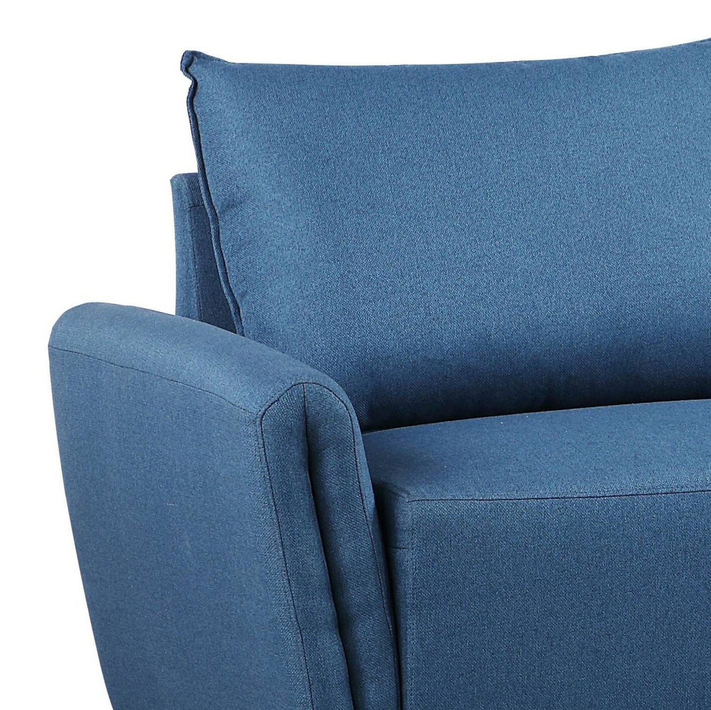 Blue Reversible Sectional Sofa