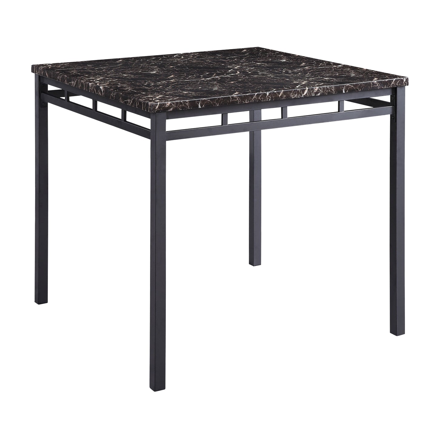 5-Piece Counter Height Faux Marble Set