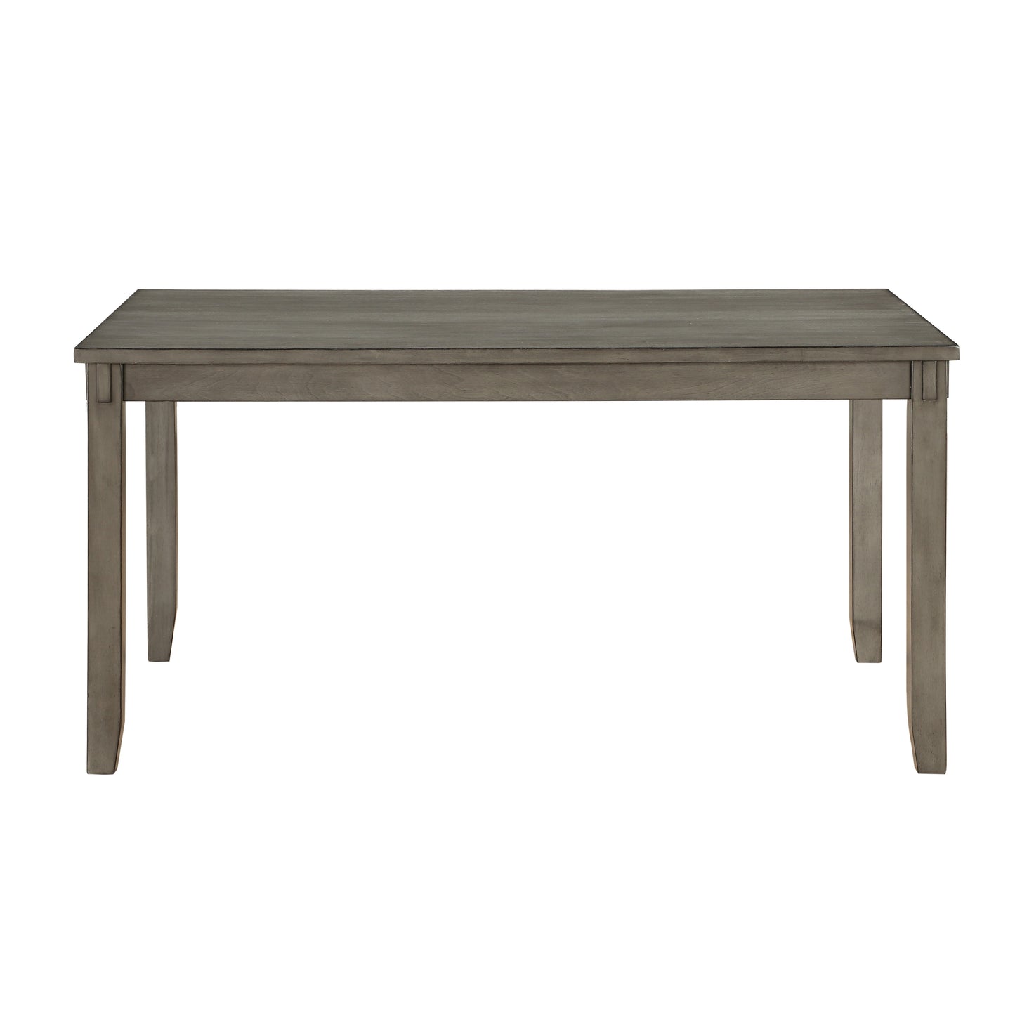 6-Piece Gray Dining Room Set with Bench