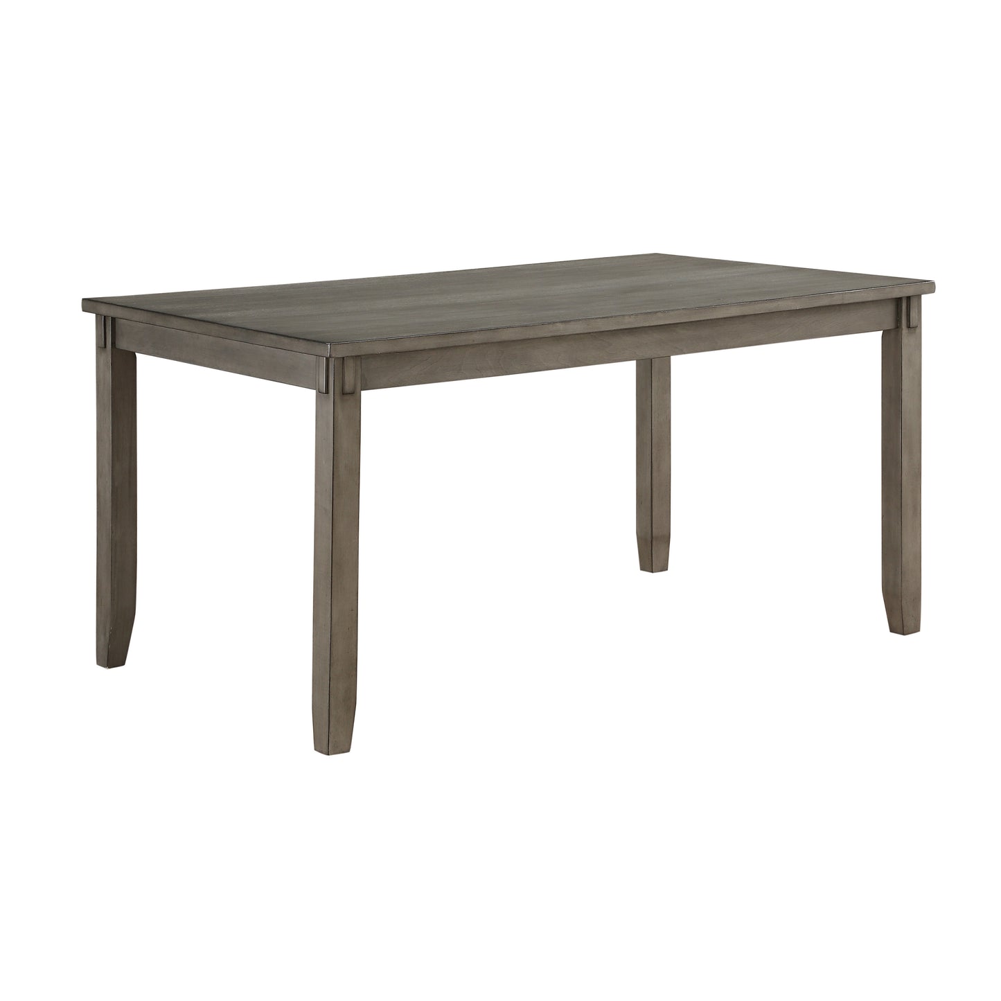 6-Piece Gray Dining Room Set with Bench