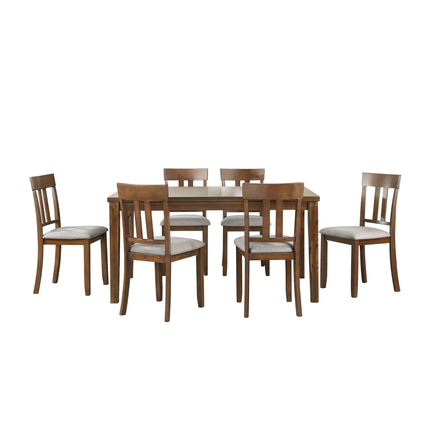 7PC Acacia Wood Dining Set