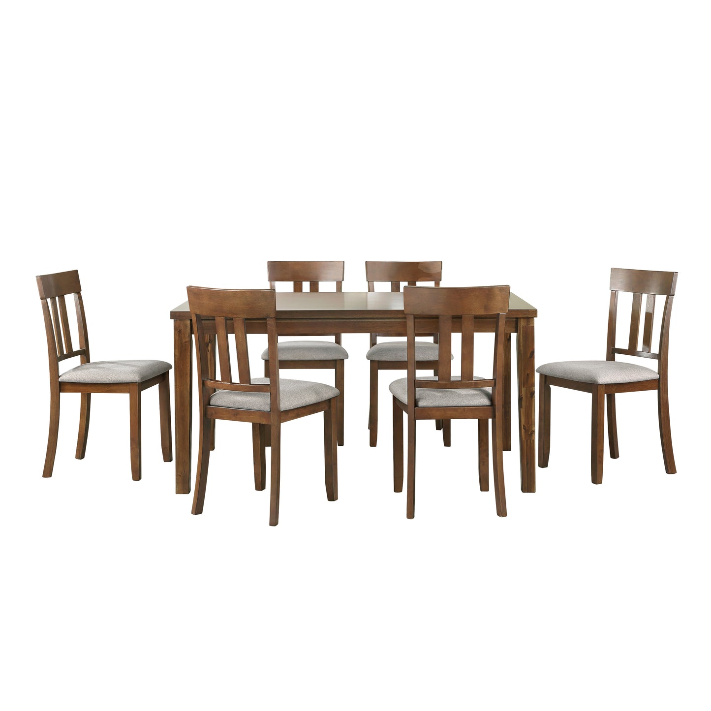 7PC Acacia Wood Dining Set